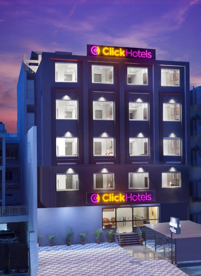 Click Hotel Jaipur, Raja Park Экстерьер фото